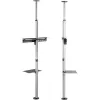 Techly ICA-TR32 TV-Ständer/Halterung 177,8 cm (70 Zoll) Silber