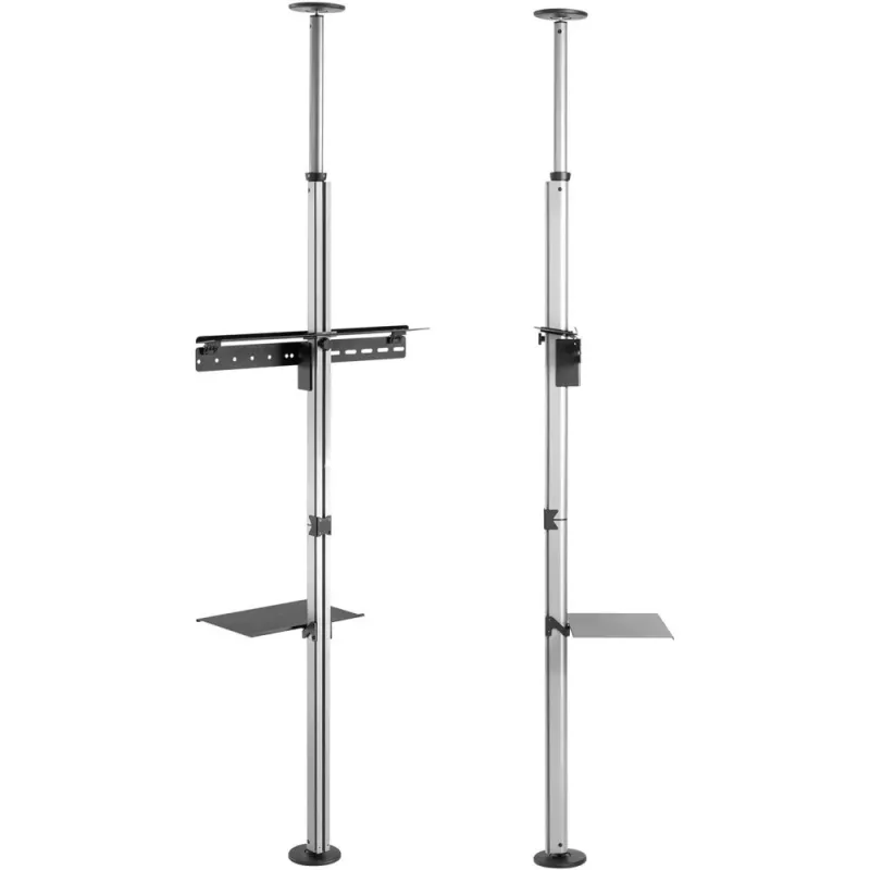 Techly ICA-TR32 TV-Ständer/Halterung 177,8 cm (70 Zoll) Silber