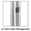 Techly ICA-TR32 TV-Ständer/Halterung 177,8 cm (70 Zoll) Silber