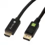 Techly Konverterkabel 1m DisplayPort auf HDMI 1.2 4K ICOC DSP-H12-010