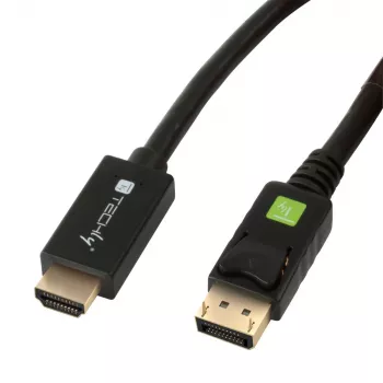 Techly Konverterkabel 2m DisplayPort zu HDMI 1.2 4K ICOC DSP-H12-020