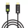 Techly Konverterkabel 2m DisplayPort zu HDMI 1.2 4K ICOC DSP-H12-020