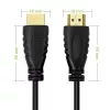 Techly HDMI 2.0 Kabel A/A M/M 9m Schwarz 18 Gbit/s 3D