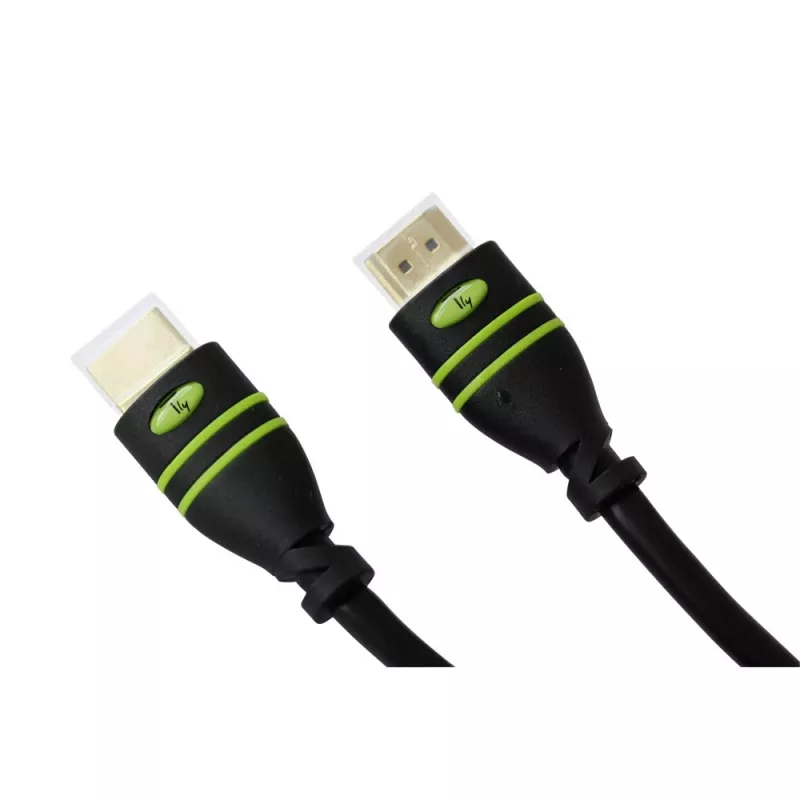 Techly 15m High-Speed-HDMI-Kabel mit Ethernet A/A M/M Schwarz ICOC HDMI-4-150