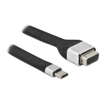 Techly ICOC-USBC-VGA Videokabel-Adapter 0,12 m USB Typ-C VGA (D-Sub)