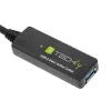 Techly ICUR30100G USB-Kabel USB 3.2 Gen 1 (3.1 Gen 1) 10 m USB A Schwarz