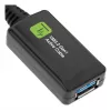 Techly ICUR3050G USB-Kabel USB 3.2 Gen 1 (3.1 Gen 1) 5 m USB A Schwarz