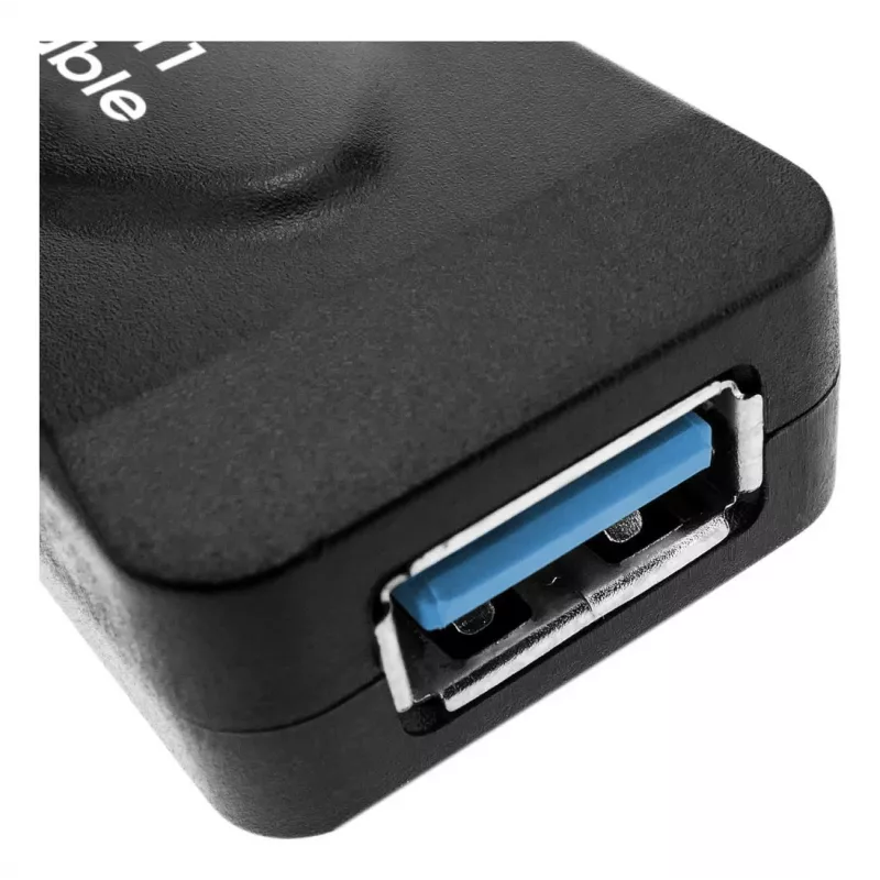 Techly ICUR3050G USB-Kabel USB 3.2 Gen 1 (3.1 Gen 1) 5 m USB A Schwarz