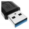 Techly ICUR3050G USB-Kabel USB 3.2 Gen 1 (3.1 Gen 1) 5 m USB A Schwarz