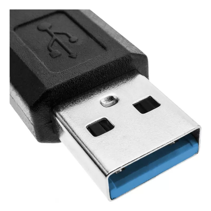 Techly ICUR3050G USB-Kabel USB 3.2 Gen 1 (3.1 Gen 1) 5 m USB A Schwarz