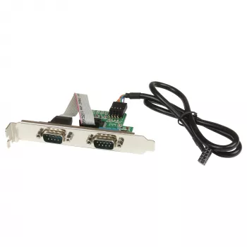 StarTech.com 61 cm Interner USB-Motherboard-Header auf 2 Ports Seriell RS232 Adapter
