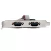 StarTech.com 61 cm Interner USB-Motherboard-Header auf 2 Ports Seriell RS232 Adapter