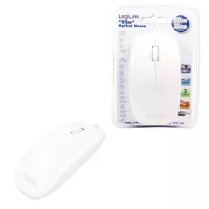Maus LogiLink ID0062 USB Typ-A optisch