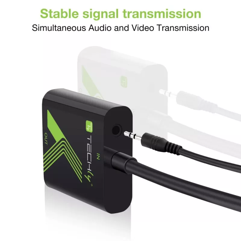 Techly Kabelkonverter-Adapter HDMI auf VGA mit Audio IDATA HDMI-VGA2A