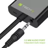 Techly Kabeladapter Konverter HDMI zu VGA mit Micro USB und Audio IDATA HDMI-VGA2AU