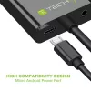 Techly Kabeladapter Konverter HDMI zu VGA mit Micro USB und Audio IDATA HDMI-VGA2AU