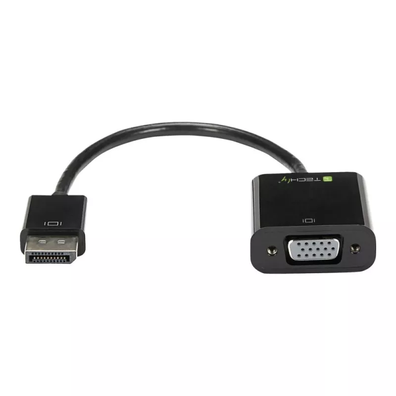 Techly Kabeladapter Konverter HDMI zu VGA mit Micro USB und Audio IDATA HDMI-VGA2AU