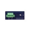 Unmanaged Gigabit Ethernet Switch PLANET IGS-510TF — 4 x 10/100/1000 Mbps, 10 Gbit/s Switching, 9–48V DC, wandmontierbar