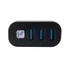 Techly IUSB3-HUB3-ROTB Interface Hub USB 3.2 Gen 1 (3.1 Gen 1) Type-A 5000 Mbit/s Schwarz