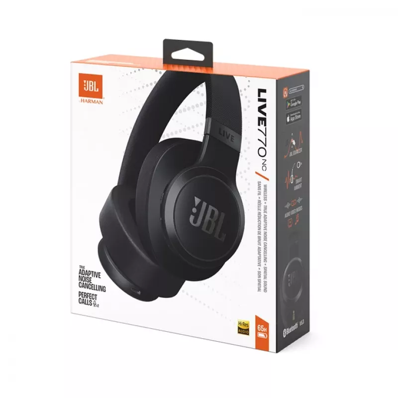 JBL Live 770NC Headset Kabellos Kopfbügel Anrufe/Musik Bluetooth Schwarz
