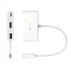 j5create JCA379EW – USB-C® auf HDMI™ & USB™ Typ-A mit Power Delivery