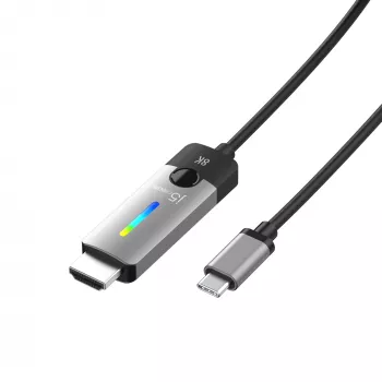 j5create JCC157-N USB-C auf HDMI 2.1 8K Kabel 1,79 m