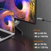 j5create JCC157-N USB-C auf HDMI 2.1 8K Kabel 1,79 m