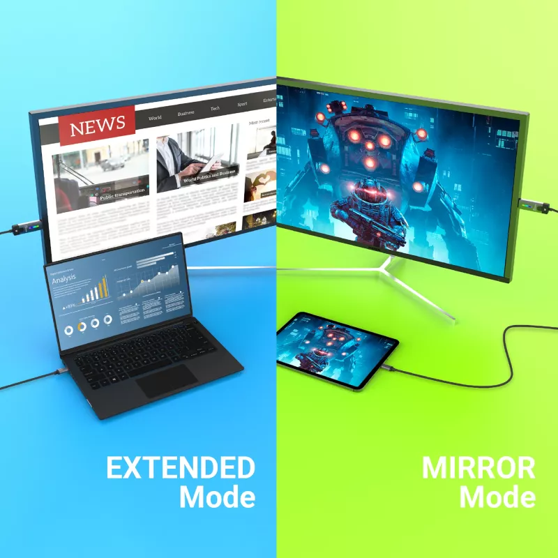 j5create JCC157-N USB-C auf HDMI 2.1 8K Kabel 1,79 m