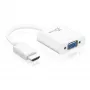 j5create JDA213 HDMI zu VGA Adapter Weiß 0,1m 1920x1080P