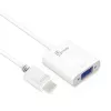 j5create JDA213 HDMI zu VGA Adapter Weiß 0,1m 1920x1080P