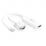 j5create JDA214 VGA-auf-HDMI-Video-Audio-Adapter Weiß 0,176 m