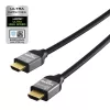 j5create JDC53 Ultra High Speed 8K UHD HDMI™-Kabel, Schwarz und Grau, 2 m