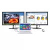 j5create JUA365 USB™ 3.0 zu Dual HDMI Multi-Monitor-Adapter, Silber