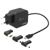 j5create JUP1565DCE3A-EN 67W GaN PD USB-C® Mini-Ladegerät mit 3 Arten von DC-Steckern - EU