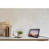 Kensington Schlüsselkabelschloss für Surface Pro und Surface Go, 1,8 m, Kensington, Schlüssel, Kohlenstoffstahl, Schwarz, Silber