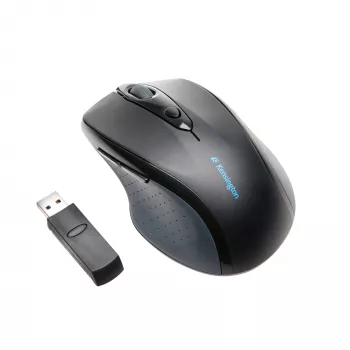 Kensington Pro Fit Wireless Full-Size Maus, beidhändig, optisch, RF Wireless, 1600 DPI, Schwarz