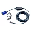 ATEN KA7970 KVM-Kabel Schwarz 4,5 m