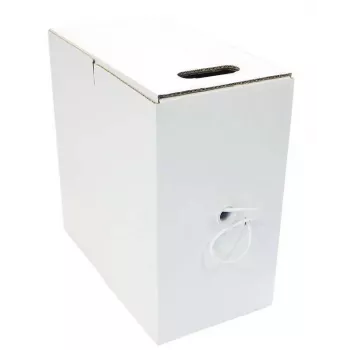 Ethernet-Kabel MicroConnect U/UTP CAT6 305m Weiß, Netzwerkkabel mit Massivleiter