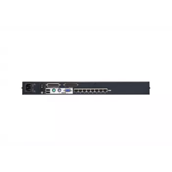ATEN 8-Port Cat 5e/6 KVM Switch, 1920 x 1200 Pixel, Ethernet LAN, WUXGA, 5,1 W, Schwarz