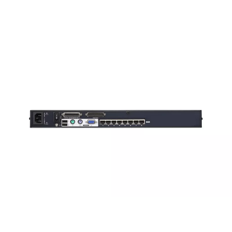 ATEN 8-Port Cat 5e/6 KVM Switch, 1920 x 1200 Pixel, Ethernet LAN, WUXGA, 5,1 W, Schwarz