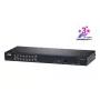 ATEN 16-Port CAT5e/6 KVM over IP Switch, 1920 x 1200 Pixel, Ethernet LAN, WUXGA, 8,9 W, Schwarz
