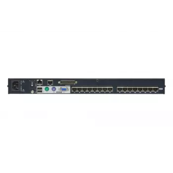 ATEN 16-Port CAT5e/6 KVM over IP Switch, 1920 x 1200 Pixel, Ethernet LAN, WUXGA, 8,9 W, Schwarz