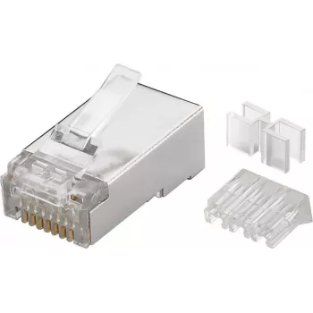 Microconnect KON506-10 Steckverbinder RJ45 Transparent
