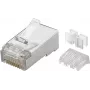 Microconnect KON506-10 Steckverbinder RJ45 Transparent