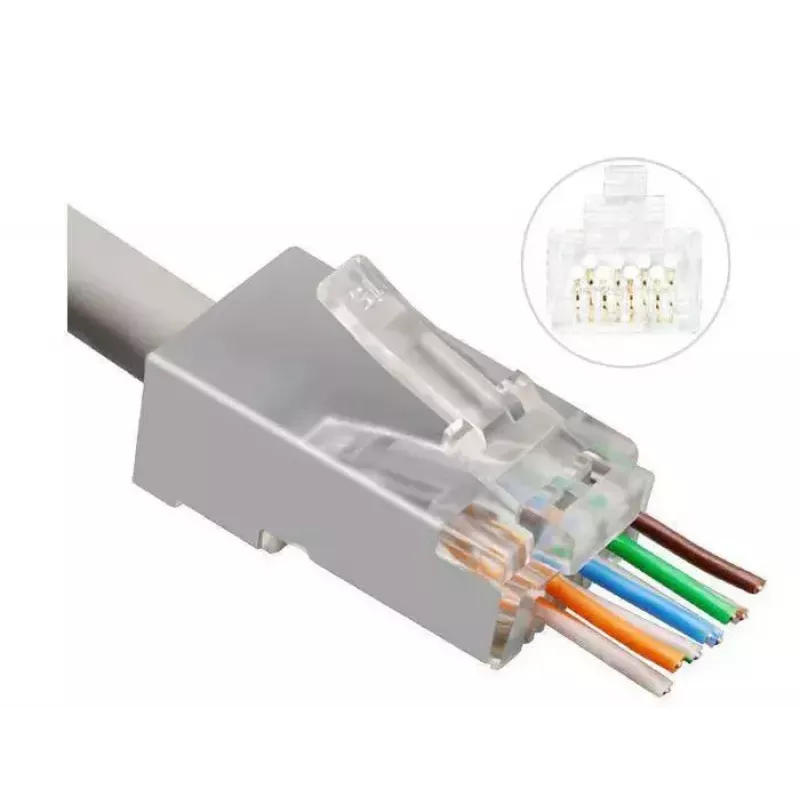 Microconnect KON506-50EZ Drahtverbinder RJ45 Silber