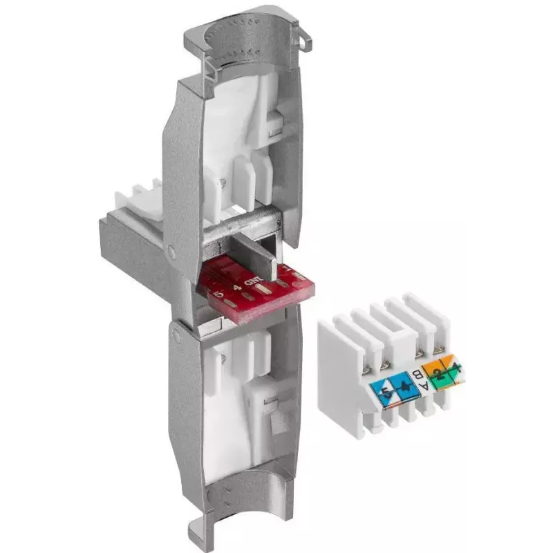 Microconnect KON522TL RJ45-Steckverbinder Silber