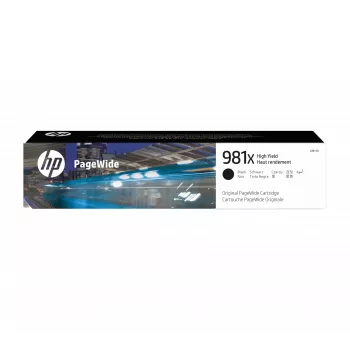 HP 981X hohe Reichweite Schwarz Original PageWide-Kartusche