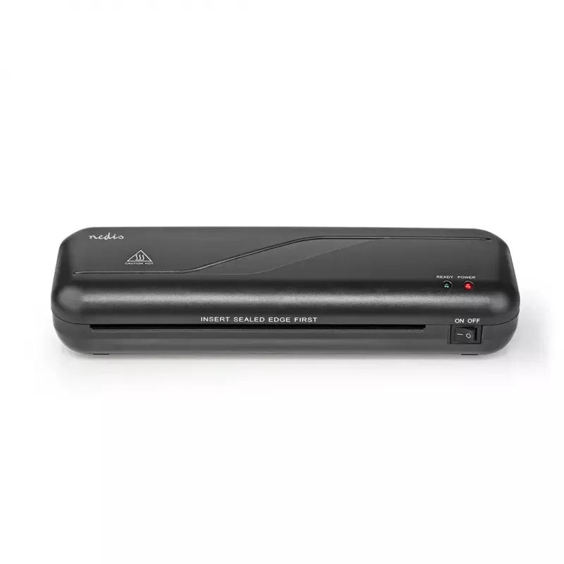 Laminator Nedis LAMI112BK4 Heißlaminiergerät, 230 mm/min, schwarz