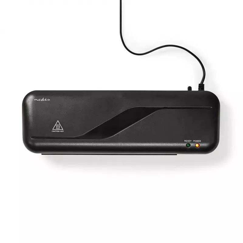 Laminator Nedis LAMI112BK4 Heißlaminiergerät, 230 mm/min, schwarz