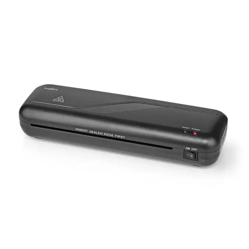 Laminator Nedis LAMI112BK4 Heißlaminiergerät, 230 mm/min, schwarz